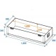 Profesional Flightcase Roadinger pentru 2x LCD ZL50