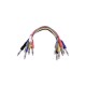 Cabluri de legatura Jack Omnitronic Patchcord 6.3mm stereo 6x0.6m