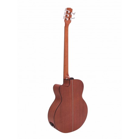 Chitara acustica-bass, Dimavery AB-455, nature, 5 coarde