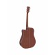 Chitara western Dimavery JK-500, natur, Cutaway