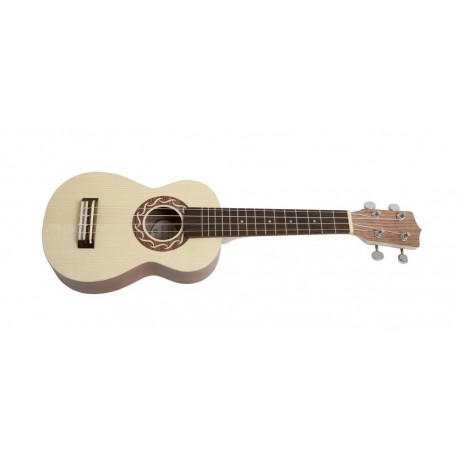 Ukulele soprano, Gewa VGS SOPRAN UKULELE PRO NATURA SILVER