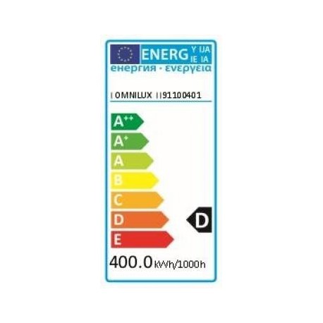 Bec Omnilux 230V/400W R7s 118mm Pole Burner H