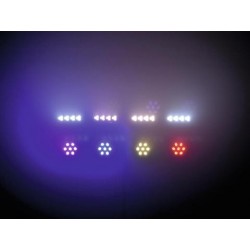 Bara cu 12 LED-uri Eurolite LED ACS BAR-12 6000K 12x1W with cold white LEDs