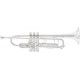 Trompeta Bb, Gewa KING 2055T SILVER FLAIR