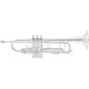 Trompeta Bb, Gewa KING 2055S SILVER FLAIR