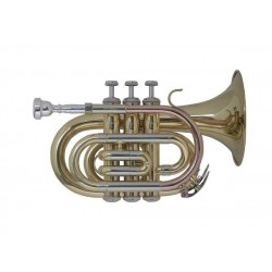 Trompeta de buzunar Bb, Gewa BACH PT650
