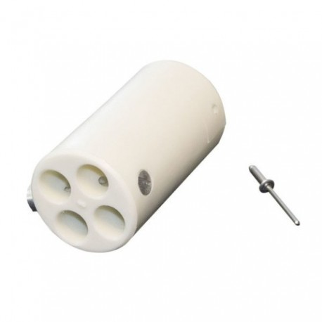 Conector Showtec 4-way connector replacement 35mm alb