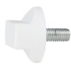 Maner rotativ Showtec Rotary knob M10x20 alb