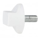 Maner rotativ Showtec Rotary knob M10x20 alb