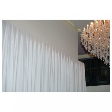 Cortina Showtec P&D Curtain - Medium Gloss Satin 300x300cm alba