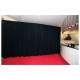 Cortina Showtec P&D Curtain - Medium Gloss Satin 300x300cm neagra