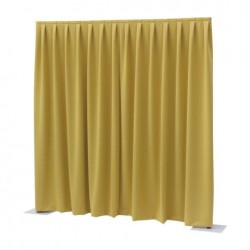 Cortina Showtec P&D Curtain - Dimout 300x300cm galbena