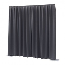 Cortina Showtec P&D Curtain - Dimout 300x300cm gri inchis