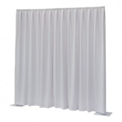 Cortina Showtec P&D Curtain - Dimout 300x400cm alba