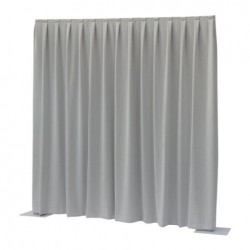 Cortina Showtec P&D Curtain - Dimout 300x400cm gri