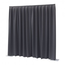 Cortina Showtec P&D Curtain - Dimout 300x400cm gri inchis