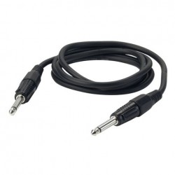 Cablu Jack 6.3 tata mono la Jack 6.3 tata mono nebalansat DAP Audio FL-05150-1.5m