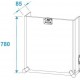 Flightcase combo 14U cu roti, Roadinger 3010999P