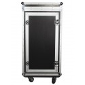 Flightcase combo 17U cu roti, Roadinger