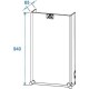 Flightcase combo 17U cu roti, Roadinger