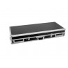 Flight case profesional Universal Console DIGI-2 2xCD/1xM-12 negru Roadinger