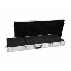 Flight case profesional Universal Console spuma 1090x480x155 argintiu Roadinger