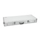Flight case profesional Universal Console spuma 1090x480x155 argintiu Roadinger