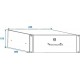 Sertar rack 4U cu incuietoare Omnitronic
