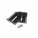 Rack Bracket for Amplifier, back, 2U Omnitronic