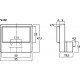 Panel meter Monacor V-22