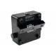 LED spotlight AKKU Flat Light 1 black Eurolite
