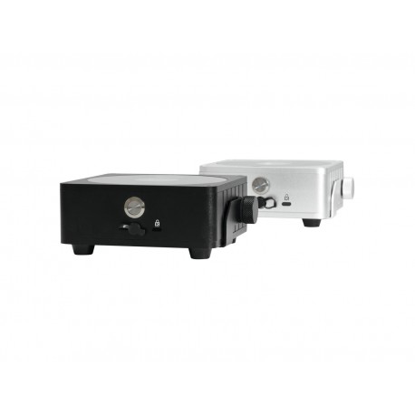 LED spotlight AKKU Flat Light 1 black Eurolite