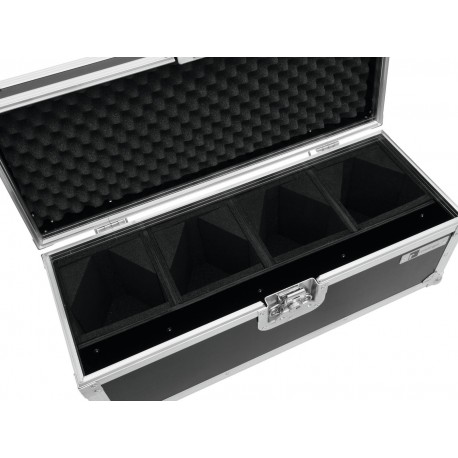 Flightcase 4x AKKU TL-3 TCL Trusslight Roadinger