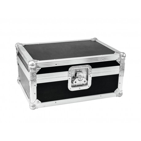 Flightcase 4x AKKU Flat Light 1 Roadinger