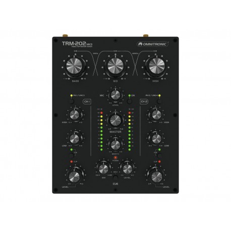 Mixer DJ TRM-202MK3 2-Channel Rotary Mixer Omnitronic