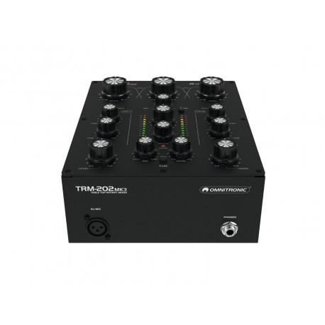 Mixer DJ TRM-202MK3 2-Channel Rotary Mixer Omnitronic
