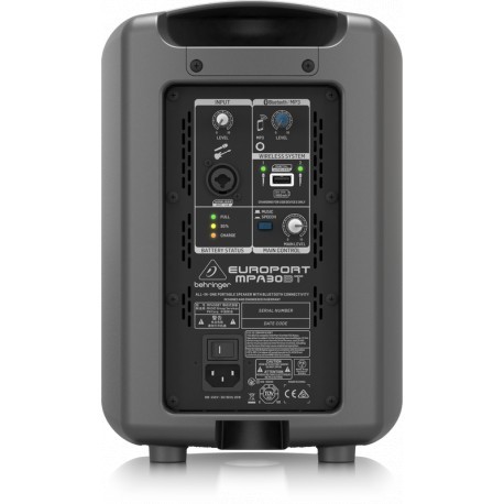 Sistem PA Behringer Europort MPA30BT