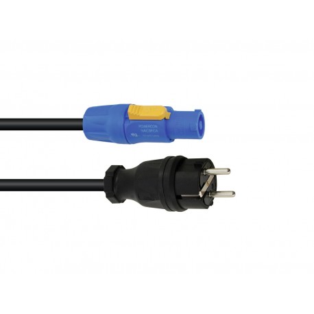 PowerCon Power Cable 3x1.5 1m H07RN-F PSSO