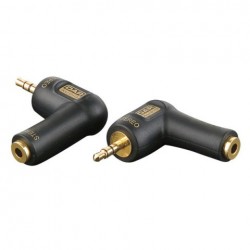 Adaptor Jack 3.5 tata stereo la Jack 3.5 mama stereo, 90grd DAP Audio XGA-08