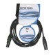 Cablu audio balansat XLR tata - XLR mama, 3 pini, 10 m, Dap Audio FLX-0110-10m