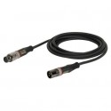 Cablu audio XLR tata - XLR mama , 0.75 m, Dap Audio - XGL-1275-0,75m