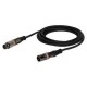 Cablu audio XLR tata - XLR mama , 1,5 m, Dap Audio - XGL-12150-1,5m