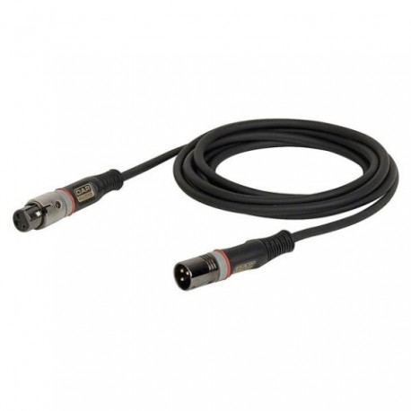 Cablu audio XLR tata - XLR mama , 3 m, Dap Audio - XGL-123-3m