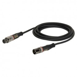 Cablu audio XLR tata - XLR mama , 6 m, Dap Audio - XGL-126-6m