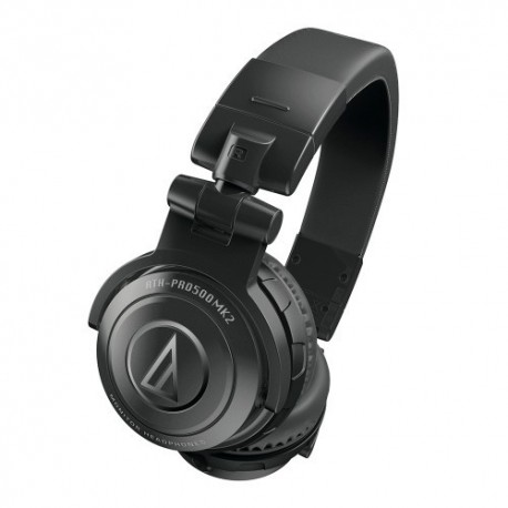 Casti profesionale DJ negre, Audio-Technica ATH-PRO500MK2BK