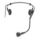 Microfon dinamic hipercardioid tip headband cu terminal pentru transmitator wireless, Audio-Technica PRO8HECW