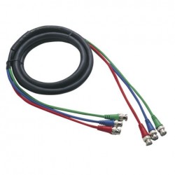 Cablu conectare 3 BNC la 3 BNC , Ã˜6 mm , 3 m , DMT FV-023-3m