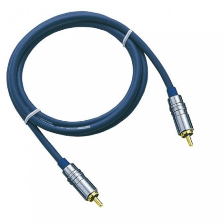 Cablu conector RCA tata la RCA tata, Ã˜6 mm., 1.5 m , DMT FV-03150-1.5m