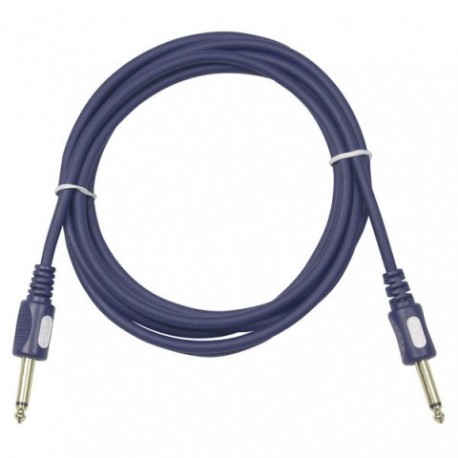 Cablu audio de conectare Jack 6.3 la Jack 6.3 Stage Guitarcable straight, Ã˜6 mm , 6 m , DAP-Audio FL-166-6m