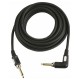 Cablu de conectare Jack 6.3 la Jack 6.3 Stage Guitarcable straight, Ã˜6 mm , 90° , 6 m , DAP-Audio FL-186-6m